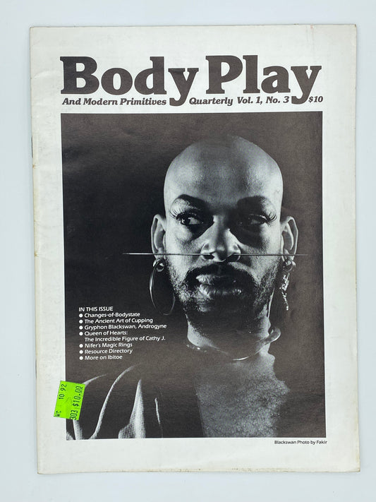 Body Play and Modern Primitives Quarterly Vol.1 No.3. ISSUE #3